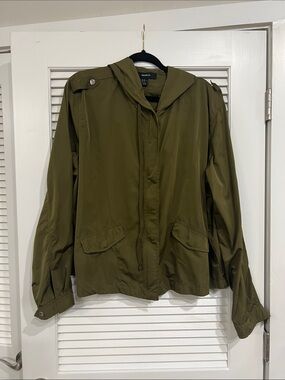Forever 21 Olive Green Utility Jacket